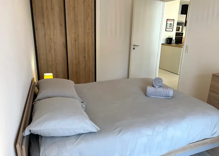 아파트 Ღ Le Lumea - T2 Neuf Cosy & Parking Prive